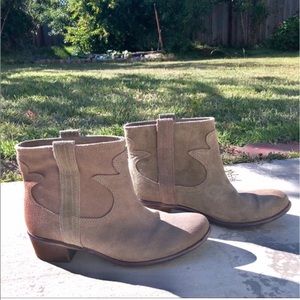 Lucky Brand Suede Booties